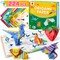 224 Sheets Origami Paper Kit for Kids Ages 5-8 8-12, Color Folding Paper Set with Origami Book, Art Craft Supplies for Boys Girls 9-12, Travel Game Airplane Car Road Trip Activities Toy Gifts